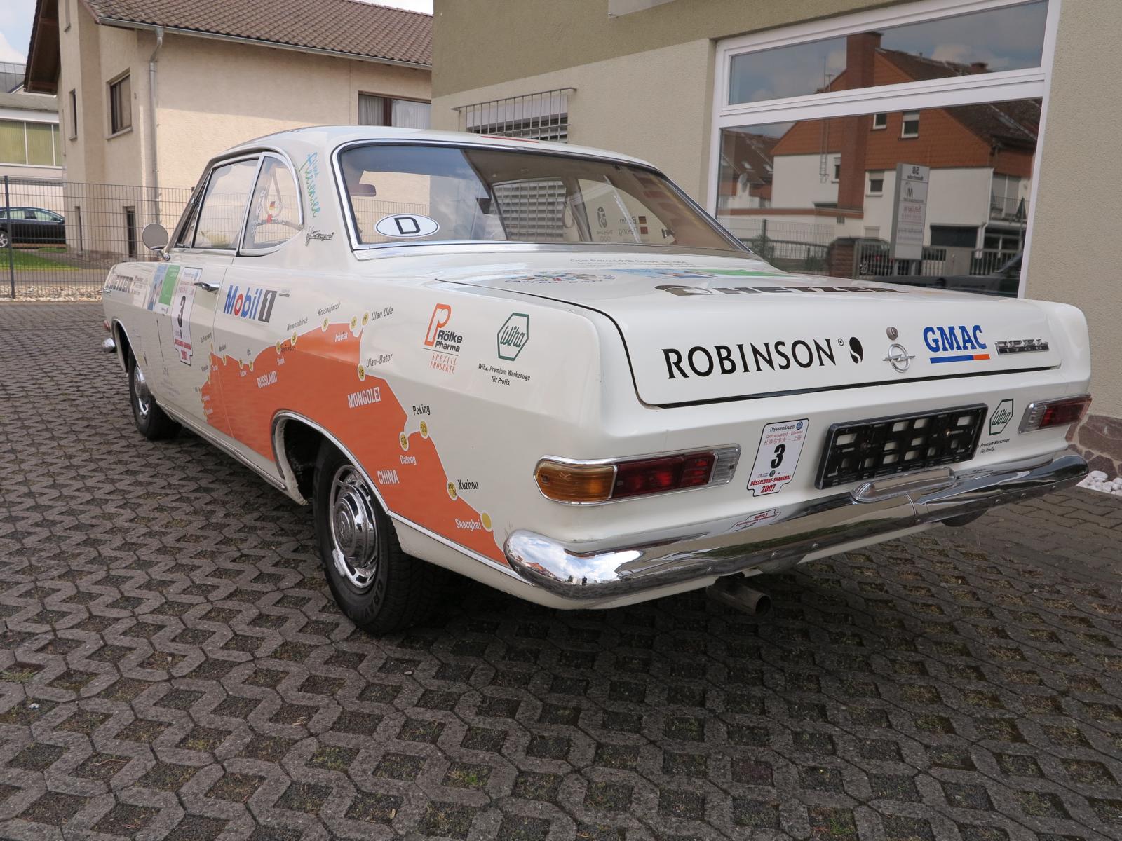 Opel Rekord A Coupé, Jahrgang 1964 von Rallye- Legende  Heidi Hetzer
