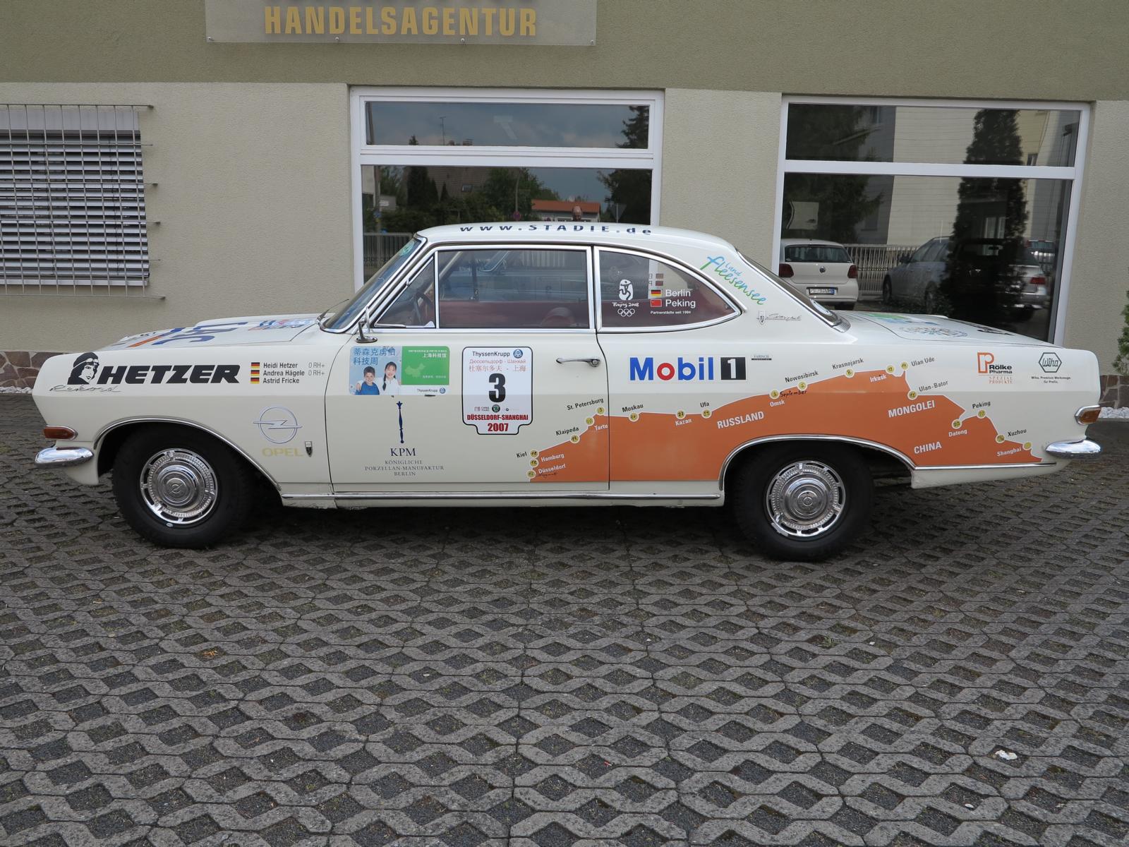 Opel Rekord A Coupé, Jahrgang 1964 von Rallye- Legende  Heidi Hetzer